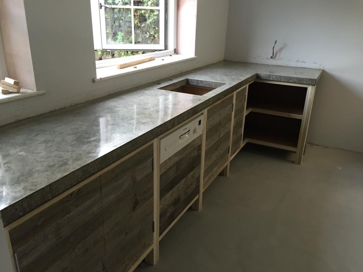 Polished Concrete Work Tops