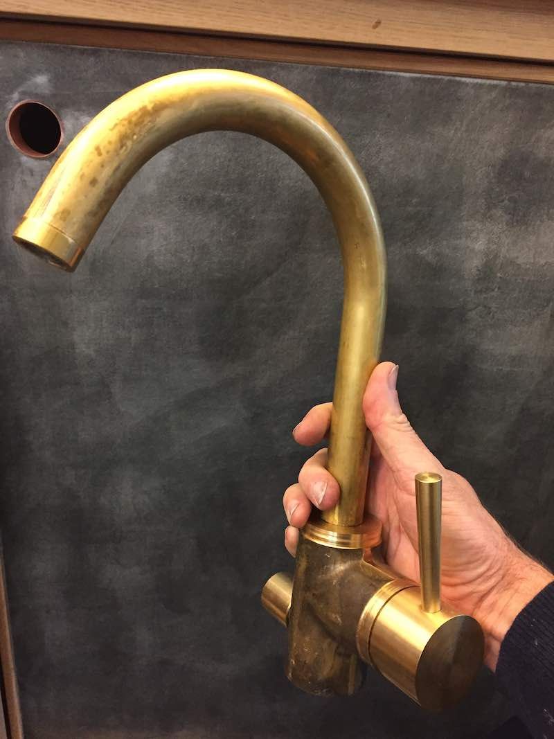 Brass Grottesco Tap by Tapwell